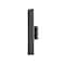 Z-Lite Stylet Outdoor Wall, 2-Light, 4.75 In.W x 24 In.L x 3.75 In.H, Sand Black/White 5006-24BK-LED - alternate 3